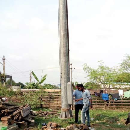 high mast pole supplier in Chennai